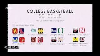 Schedule NCAA November 4 2024  USC vs Ole Miss  UCLA vs Louisville [upl. by Tsepmet]