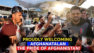 Highlights from AfghanAtalans Arrival to Kabul  ICC CWC 2023  ACB [upl. by Nairoc430]