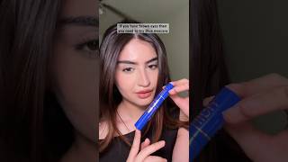 Maybelline blue mascara🦋 explore lyrics makeuptutorial youtubeshorts bluemascara [upl. by Dowdell]