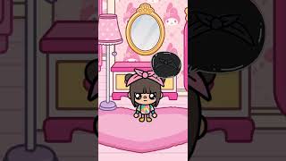 My Melody And Kuromi Were Switched At Birth  Toca Boca World Story [upl. by Aronaele781]