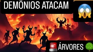 🚨😱D3M0N10S CAUSAM DESTRUIÇÃO🌳NA SERRA ES COMPARTILHEM [upl. by Ahsemot]