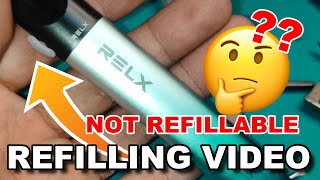 WATCH RELX PODS HOW TO REUSEREFILL RELX [upl. by Bolt]