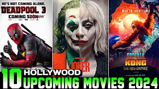 Top 10 Upcoming Hollywood Movies in 2024  Biggest Upcoming Hollywood Movies in Hindi Dubbed 2024 [upl. by Volnay]