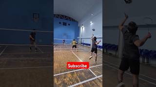 quotIncredible Badminton Rally  Fast Smashes amp Quick Reflexesquotviralvideo sports video fyp youtube [upl. by Laehcim]