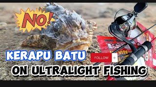 lure SOFT PLASTIC sp  ultralight  Pantai Tanjung Batu BINTULU [upl. by Nerag]