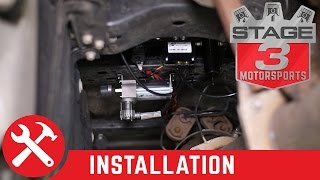 Air Lift WirelessAIR OnBoard Air Compressor System Install [upl. by Swanson844]