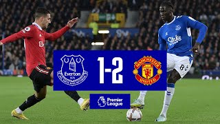 EVERTON 12 MAN UNITED  Premier League highlights [upl. by Carmen]