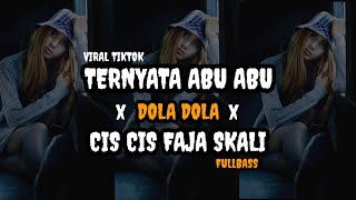 DJ TERNYATA ABU ABU X DOLA DOLA X CIS CIS FAJA SKALI FULLBASS SLOW  DJ EKO [upl. by Nrev]