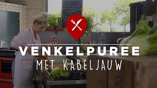 Recept kabeljauw met venkelpuree en pesto [upl. by Edholm]