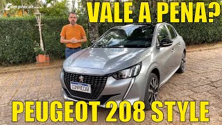 Peugeot 208 Style 10 Turbo  Vale a pena [upl. by Annil576]