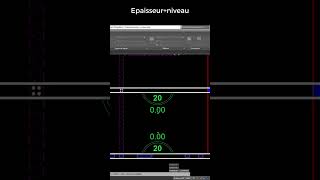 Bloc épaisseur et niveau autocad [upl. by Will178]