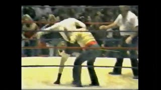 Andy Kaufman vs Female Fan MSC 1983 Memphis Wrestling [upl. by Aerbma]