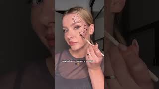 Easy halloween makeup 🎃 Prosty makijaż na Halloween 🐆 ib annamakeupartist [upl. by Joscelin]