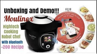 Moulinex Cookeo  Connect full demo  UNBOXING [upl. by Etnohs]