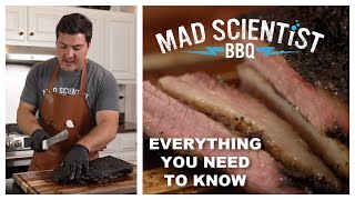 How to Smoke Brisket  Mad Scientist BBQ [upl. by Aroon938]