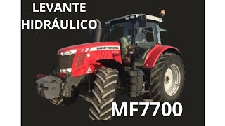 LEVANTE HIDRÁULICO MF 7700 [upl. by Notnek]