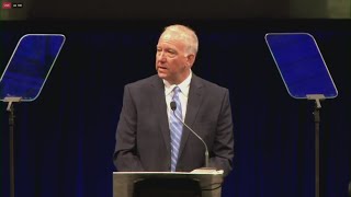 Akron Mayor Dan Horrigan mentions Jayland Walker death investigation at State of the City address [upl. by Ynnohj]