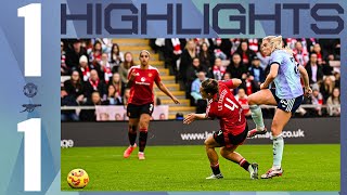 Russo scores against old club  HIGHLIGHTS  Manchester United vs Arsenal 11  WSL [upl. by Troth]