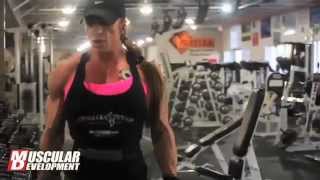 Debi Laszewski Shoulder Workout Seven Days from 2012 Ms International [upl. by Daniel]