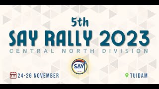 CND SAY RALLY  TUIDAM  INRINNI CHAWHNU  YOUTH VARIETY amp EMPOWERMENT PROGRAMME [upl. by Atnauqahs]