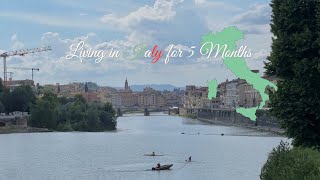 Living in Florence Italy for 5 Months [upl. by Anairuy]