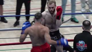 Fight 6  Nate Morrison Barnet Muay Thai v Cyrus Fennel LSF Muay Thai [upl. by Takara]