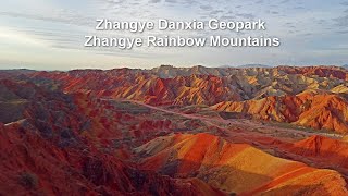 Zhangye Danxia Geopark Zhangye Rainbow Mountains [upl. by Gnod]