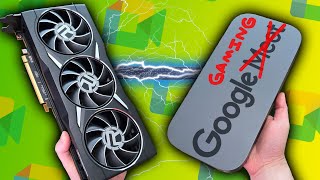 Gaming with a FAT GPU on the Google Meet Video Conference Computer [upl. by Prager3]