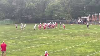 Red Land Football  Caden McCullough TD vs Carlisle [upl. by Kalil]