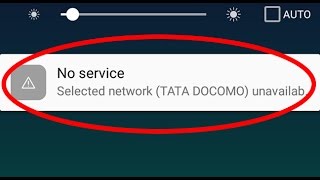 How to fix No serviceSelected network unavailable Error in AndroidTablets [upl. by Audry]