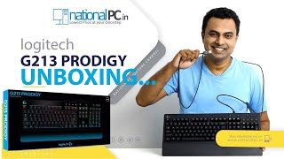 Logitech G213 Prodigy RGB Gaming Keyboard review and unboxing Hindi [upl. by Cale802]