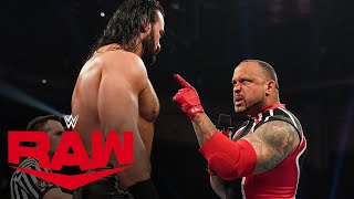 Drew McIntyre vs MVP Raw Feb 17 2020 [upl. by Aerdnu]