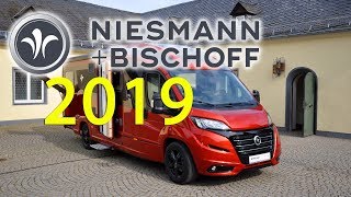 NiesmannBischoff 2019  Anteprime Camper  Motorhome Preview [upl. by Nelleus]