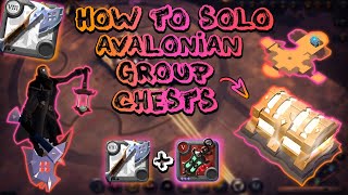 How To Solo Avalonian Group Chests  Roads Of Avalon  Albion Online [upl. by Gazo]