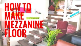 How to make a mezzanine floor  Mezzanine Floor  Mezzanine Floor Construction Idea [upl. by Three]