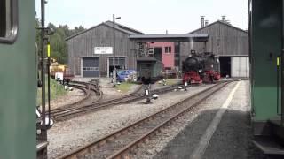 Fichtelbergbahn  Von Cranzahl nach Oberwiesental [upl. by Ahsirak]