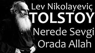 quotNerede Sevgi Orada Allahquot TOLSTOY sesli kitap Akın ALTAN [upl. by Eesak]