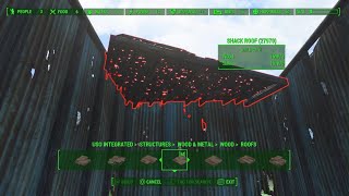 Fallout 4Oberland Station settlement build part 3 [upl. by Firooc]