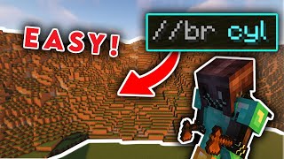 How to Make EPIC Mountains in Minecraft  WorldEdit Tutorial [upl. by Keri]