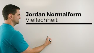 Jordan Normalform Vielfachheit algebraisch geometrisch Lineare Algebra  Mathe by Daniel Jung [upl. by Nigrom647]