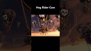 Hog Rider Core life part 2 HOG RIDERRRRRR Clash of clans Subscribe clashofclans gaming supercell👑 [upl. by Neeroc]