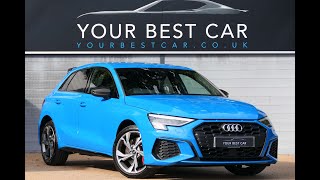 Audi A3 Sportback 45 TFSI S Line Competition E SemiAuto 5dr  WALK AROUND VIDEO  4K [upl. by Felt]