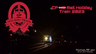 2023 CP Rail Holiday Train in Winnipeg n Eastern Manitoba 1202 [upl. by Nitaj]