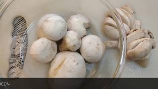 How to clean mushroom before cookingHow To Clean Stem And Cut Mushroomsgtk [upl. by Enelram874]