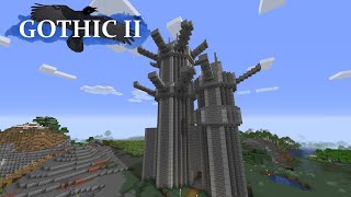 Minecraft Gothic 2  Wieża Xardasa  Xardass Tower [upl. by Ddot]