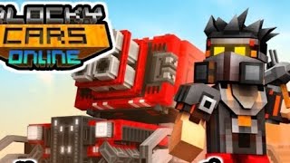 jugando blocky cars Con luis rayó y franco [upl. by Doxia525]