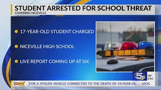 Niceville teen charged with making a school threat on Hallowee [upl. by Alakam391]