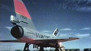 F106B Spin Testing at Edwards AFB [upl. by Haron]