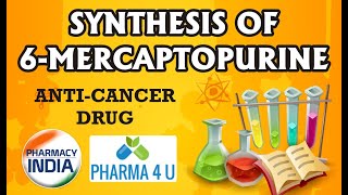 SYNTHESIS OF 6MERCAPTOPURINE  ANTICANCER  PROPERTIES  MECHANISM OF ACTION  USES [upl. by Ujawernalo]