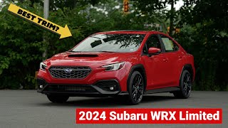 Buying a 2024 Subaru WRX The Limited Might Be The Best Choice [upl. by Ahsima57]